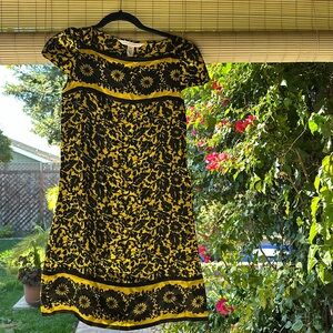 Diane von Firstenberg floral silk dress